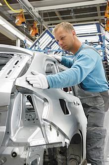 Produktion BMW X1 im Werk Leipzig 